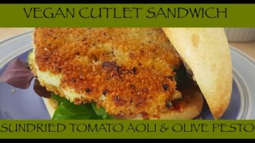VIDEO: Best Vegan Sandwich | Cauliflower Cutlet