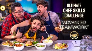 VIDEO: “ADVANCED TEAMWORK!!” Chef Skills Challenge | SORTEDfood