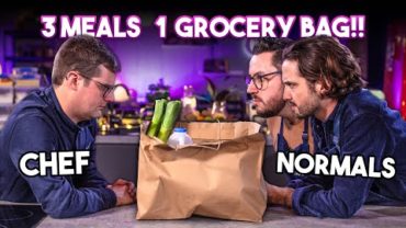 VIDEO: Grocery Shop Challenge: Chef vs Normals | Ep.2 SORTEDfood
