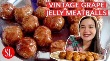 VIDEO: Vintage Slow-Cooker Grape Jelly Meatballs | Holiday Appetizer Recipe | Southern Living