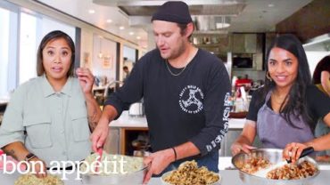 VIDEO: Pro Chefs Upgrade Popcorn (6 Ways) | Test Kitchen Talks | Bon Appétit
