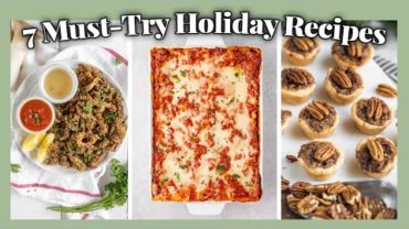 VIDEO: 7 Must-Try Vegan Holiday Recipes