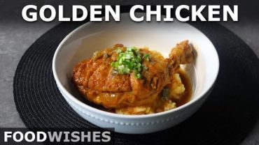 VIDEO: Golden Chicken – Easy Braised Chicken Recipe – Food Wishes