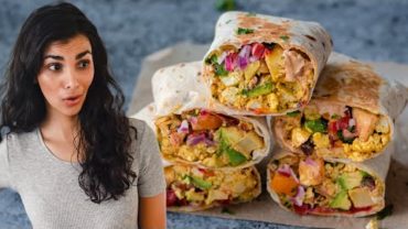 VIDEO: How to make incredible vegan breakfast burritos at home