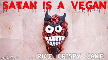 VIDEO: Satan is a Vegan Rice Crispy Cake