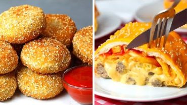 VIDEO: 12 Delicious Cheeseburger Inspired Recipes And Snacks