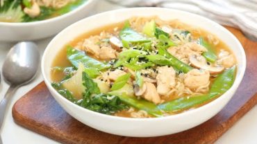 VIDEO: Chicken Ramen Soup | Easy 20 Minute Fall Soup Recipe