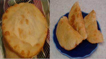 VIDEO: Homemade Chalupa Shell recipe video- Indian Fried Bread known as Bhature