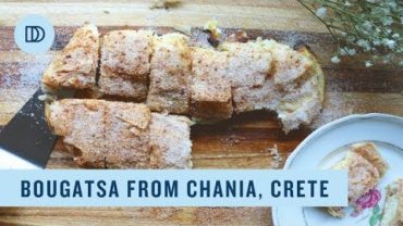 VIDEO: Cretan Style Bougatsa Pie from Chania
