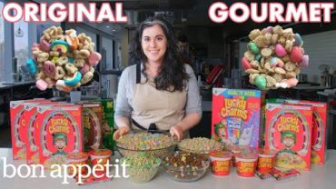 VIDEO: Pastry Chef Attempts To Make Gourmet Lucky Charms | Gourmet Makes | Bon Appétit