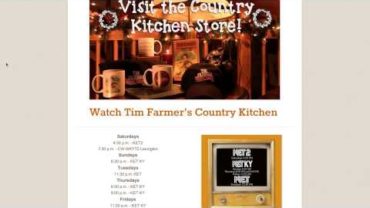 VIDEO: Visit the Tim Farmer’s Country Kitchen Store!