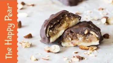 VIDEO: Homemade Snickers – The Happy Pear Recipe