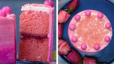 VIDEO: This Pink Strawberry Treat Really Takes the Cake! | Amazing Cake Decorating Hacks by So Yummy