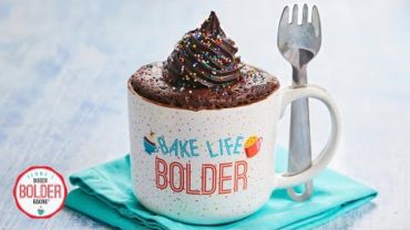 VIDEO: The Best Ever Chocolate Mug Cake in Less than 5 Minutes