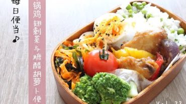VIDEO: Lunch-box preparing｜干锅鸡翅剩菜与糖醋胡萝卜海带芽便当 Vol.23 Leftover chicken & Carrot kelpbud insweetsour dressing