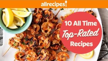 VIDEO: 10 Top-Rated Dinners on Allrecipes.com 🏆 | Lasagna, Chicken Pot Pie, Cajun Seafood, Ribs, and Shrimp