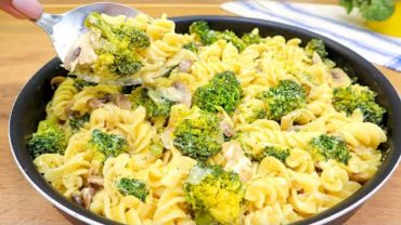 VIDEO: Das leckerste und einfachste Nudelrezept mit Brokkoli! Köstliches Abendessen! +2 Brokkoli Rezepte