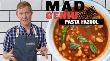 VIDEO: Super Easy Pasta Fazool (Pasta e Fagioli) | Mad Genius | Food & Wine