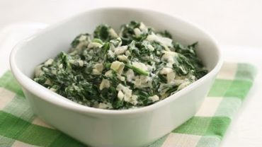 VIDEO: Easy Creamed Spinach – Everyday Food with Sarah Carey