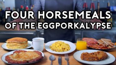 VIDEO: Binging with Babish: Four Horsemeals of the Eggporkalypse from Parks & Rec