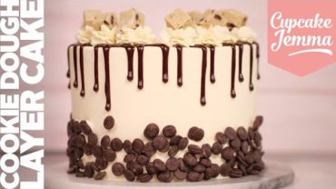 VIDEO: Cookie Dough Brown Butter Layer Cake Recipe | Cupcake Jemma Channel