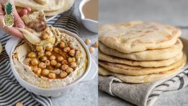 VIDEO: How To Make the BEST Hummus + Pita At Home