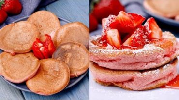 VIDEO: Pink pancakes: the strawberry version you must try!