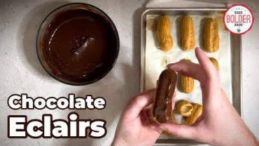 VIDEO: How To Make Eclairs Using Simple Science & Baker’s Ratios