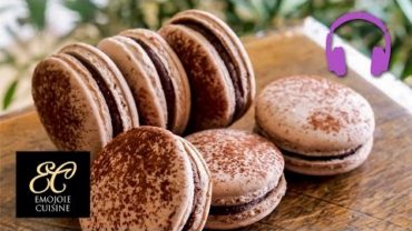 VIDEO: Chocolate Macaron by Emojoie Cuisine | ASMR Cooking Sounds