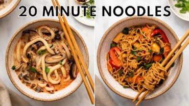 VIDEO: MUST TRY Asian-Inspired Noodle Recipes 😛