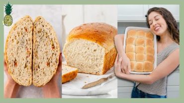 VIDEO: 3 Easy Bread Recipes That ANYONE Can Make! (No Bread Maker Needed)