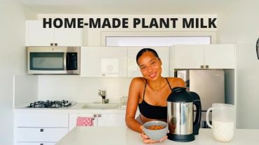 VIDEO: Home-Made Plant Milk – ALMOND COW