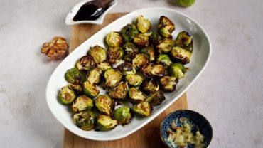 VIDEO: Crispy Air Fryer Brussels Sprouts