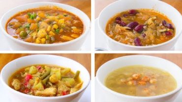 VIDEO: 4 Healthy Soup Recipes For Weight Loss, Easy Soup Recipes