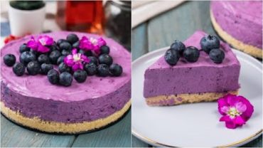 VIDEO: Blueberry cheesecake: fresh and delicious, will surprise you guests!