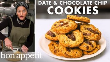 VIDEO: How To Make Dark Chocolate Chip Cookies With Dates | From The Test Kitchen | Bon Appétit