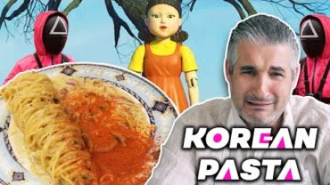 VIDEO: Italian Chef Reacts to KOREAN PASTA that Squid Game Refused to Serve