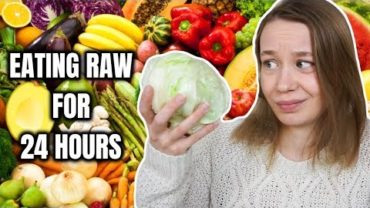 VIDEO: EATING RAW VEGAN FOR 24 HOURS *it was a struggle…