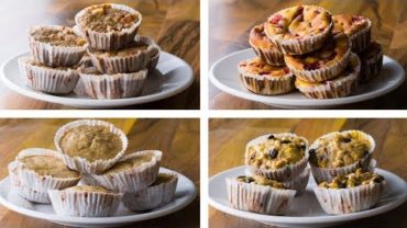 VIDEO: 4 Healthy Muffin Recipes | Healthy Muffins For Weight Loss