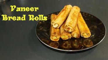 VIDEO: Paneer Bread Roll | Bread Rolls Recipe | Paneer Bread roll recipe