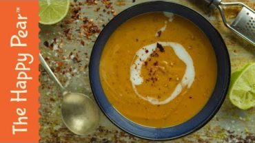 VIDEO: Sweet Potato & Lime Soup | THE HAPPY PEAR