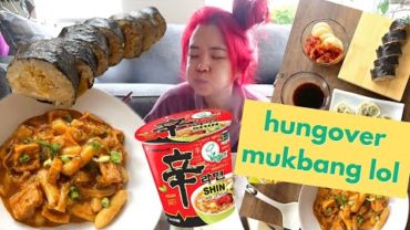 VIDEO: Eating Everything I Crave When HUNGOVER (Vegan) / Munching Mondays Ep.109