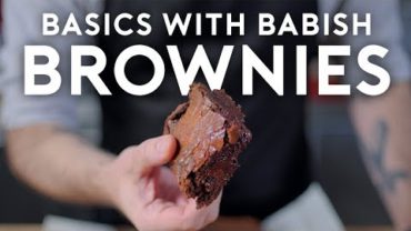 VIDEO: Brownies | Basics with Babish