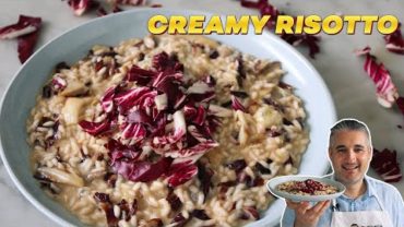 VIDEO: How to Make CREAMY RISOTTO with RADICCHIO Like an Italian (Super Creamy)