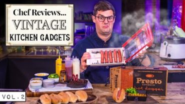 VIDEO: A Chef Reviews VINTAGE Kitchen Gadgets from History Vol.2 | SORTEDfood
