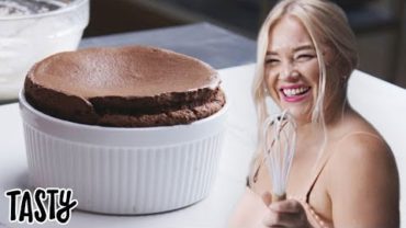 VIDEO: Giant Chocolate Souffle: Behind Tasty