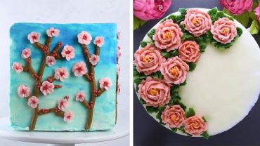 VIDEO: Dress up Any Dessert With These 11 Buttercream Flowers! So Yummy
