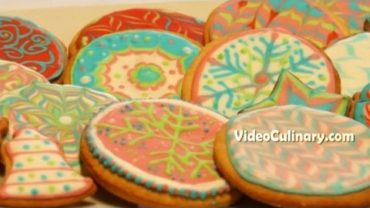 VIDEO: Sugar Cookies Decorated with Royal Icing Recipe – Video Culinary