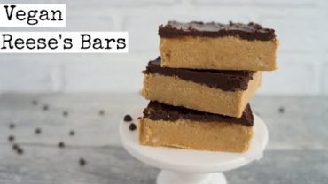VIDEO: Vegan Chocolate Peanut Butter Bars