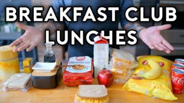 VIDEO: Binging with Babish: Lunches from The Breakfast Club